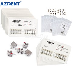 AZDENT Dental Orthodontic Brackets Braces Mini Roth /Lingual Button/Buccal Tube