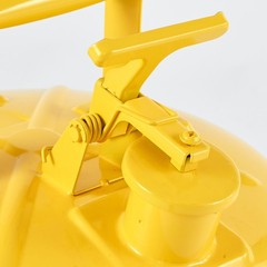 Uimoso 5 Gallon Type I Yellow Safety Diesel Can with Flame Arrester and Funnel