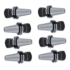 8PCS 2.76″ CAT40-ER32 COLLET CHUCK-8 CHUCKS Balanced G2.5/25000RPM