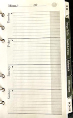 Mundi Mundex 2006 Daily Organizer Planner Black Wallet Binder Unused NEW w Tags