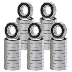6306-2RS Ball Bearing 30x72x19mm 6306 2RS Rubber Sealed (Qty 50)