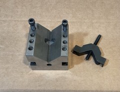 V-Block With Clamp Unmarked