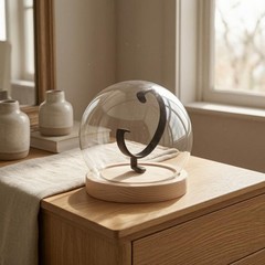 Single Watch Showcase Compact Watch Dome Display Modern and Minimalist