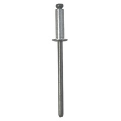 Pop Rivets 1/8″ x 5/16″ Aluminum Body Steel Mandrel Dome Head Blind Qty 10