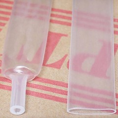 10-100ft Clear 3:1 Ratio Heat Shrink Tubing Φ1/4″ 6.4mm Dual Wall Adhesive Lined