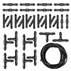 30 PCS Car Windshield Washer Hose Kit, 13.1Ft/4M Washer Fluid Hose, I-Type Y-…