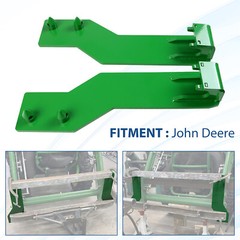 Tractor Loader Quick Tach Weld On Mounting Brackets For John Deere Steel Durable