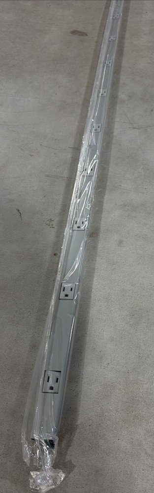 6-Pack Legrand Wiremold G20GB606 6ft Power Outlet Strips – Gray *NEW IN BOX*