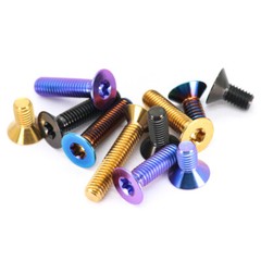 Titanium Torx Socket Countersunk Head Screws M4 M5 M6