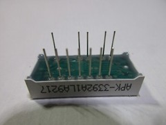 Qty (10) 3 Digit, 7 Segment, LED Displays, 7mm Leads