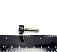 M6 x 25mm Clamping Thumb Screw Bolts with Black Butterfly Tee Wing Knob 4 Pack