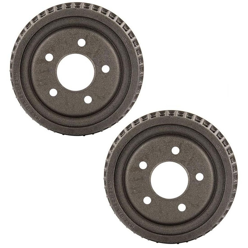 2x Rear Brake Drum Chevrolet K1500 4.3L V6 K2500 5.7L V8 1988-1998