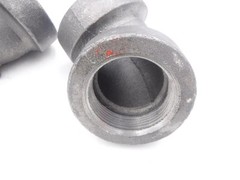 2 Pack Ward 1-1/2″FNPT 60° Cast Iron Drainage Short Turn Elbows