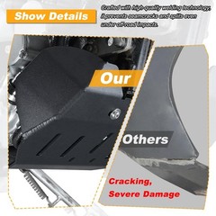 Motorcycle Skid Bash Plate Fit for KLX300R/KLX250R/KLX250/KLX300SM | 4mm Alum…