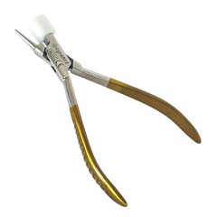 NEW PREMIUM GRADE FRAME BENDING ! ROUND METAL FLAT NYLON OPTICIAN OPTICAL PLIER