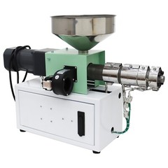 Single Screw Extruder Plastic Heating Extrusion Machine 110V 0.1-2kg/h Dia 1”