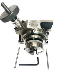 4″ 100 mm Rotary Table Horizontal And Vertical With 65 mm 3 Jaw Chuck Backplate