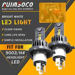 for Massey Ferguson MF 275 285S 290 LED Headlight Combo High/Low Beam Bulbs Kits