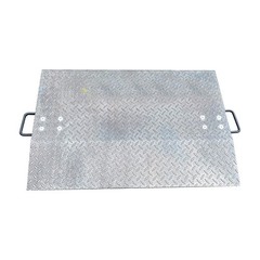 24″ x 36″ Aluminum Economizer Hand Truck Dock Plate 3600lbs 3/8″ Plate Thickness