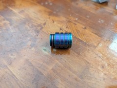 U.S SELLER_ 1pc 810 NEO CHROME – DRIP TIP BILLET MACHINED NOZZLE – Hobby Use