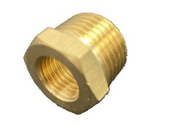 Hex Reducer Bushing 1/2″ Male x 1/4″ Female NPT Adapter Pipe Fitting Brass