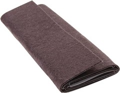 Self-Stick Furniture Felt Sheet for Hard Surfaces to Cut 6 x 18 Inch, Brown