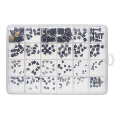 250pcs 25-Type Micro Switch Push Tact Button ON/OFF Touch Button Switch ccuu