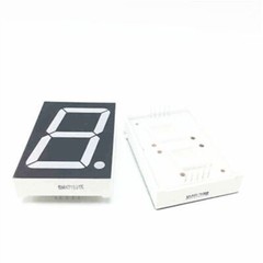 2Pcs Common Cathode Led Display 7 Segment 1.8 Inch 1 Digit Green fr