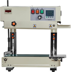 Continuous Bag Band Sealing Machine, 0.24-0.47 in Seal Width, Vertical Band Seal