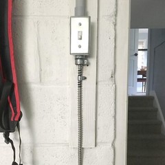 14/3 MC Cable with Ground Aluminium Armored Solid Copper Conductors 20 ft