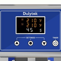 Dulytek DM800 Personal Heat Press, Portable, 2.5 x 3 in Plates, Free Starter Kit