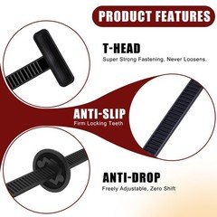 200 PCS Nylon Universal Cable Tie Buckle，Heavy Duty Self-Locking Zip Ties Holder