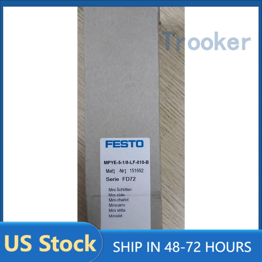 US FREE TAX NEW FESTO MPYE-5-1/8-LF-010-B 151692 Proportional Valve
