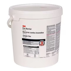 3M Mortar-28Lb* Fire Barrier Mortar, 5 Gal., Off-White