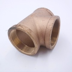 Mech 2″ Female NPT Lead Free Brass Tee Fitting