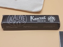 Kaweco Classic Sport Fountain Pen Black Nib Medium Royal Blue Ink 7 Cartridges