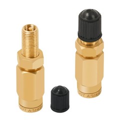 1/4″ Inflation Schrader Valve with Push to Connect for 4inch-2pcs