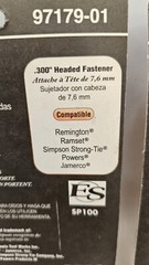 2 Remington 58048 1″ Low Velocity Power Fasteners 25 pack 50 total concrete