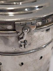 Vintage Industrial Medical Sterilizer Drum – Antique Surgical Autoclave Canister