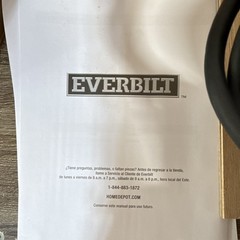 Everbilt Sewage Pump Submersible 3/4 HP 110 GPM Cast Iron 2in 115V