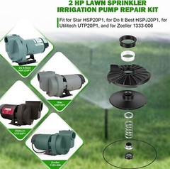 High Quality 023705 2HP Lawn Sprinkler Pump Repair Kit for Multiple Brands
