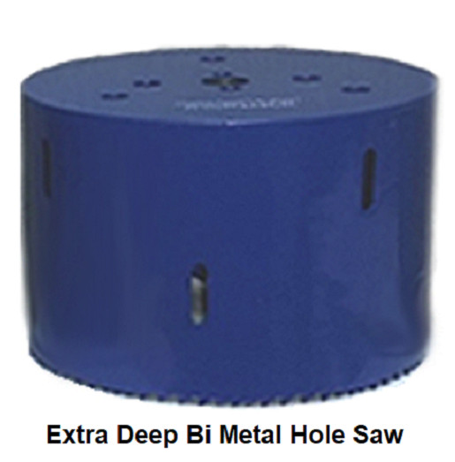 3.00″ dia x 3.00″ drill depth Extra Deep Bi Metal Hole Saw