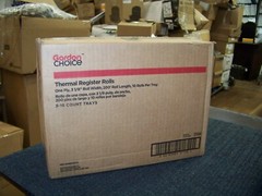 Gordon Choice Thermal Register One Ply 3 1/8″ X 200′ 30 Rolls 171344 New