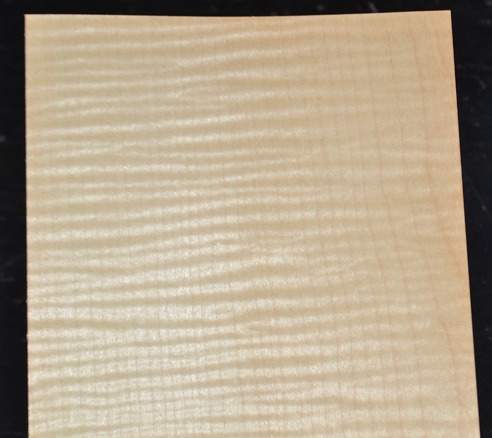 Maple Raw Wood Veneer Sheet 6 x 21 inches 1/42nd 7717-4