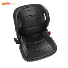 Black Universal Forklift Seat Fits For Clark Cat Hyster Yale Toyota New