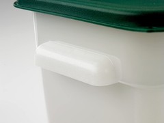 Carlisle FoodService Products Squares Square For 2-4 Quart Container, Green