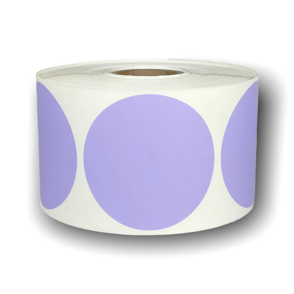 Lav Direct Thermal Labels | Zebra, Rollo & Munbyn Compt. | 1.5″ Round | 1 Roll