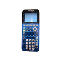 Texas Instruments TI-84 Plus CE Python Calculator Blue WORKS w/ Cover & USB Cord