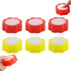 6 PCS Finger Wet Sponge Professional Fingertip Moistener Finger Moistener Flower