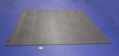 ABS Sheet Haircell Textured, 1 Side, Black, .062″ (1/16″) x 24″ x 24″, 2 Units